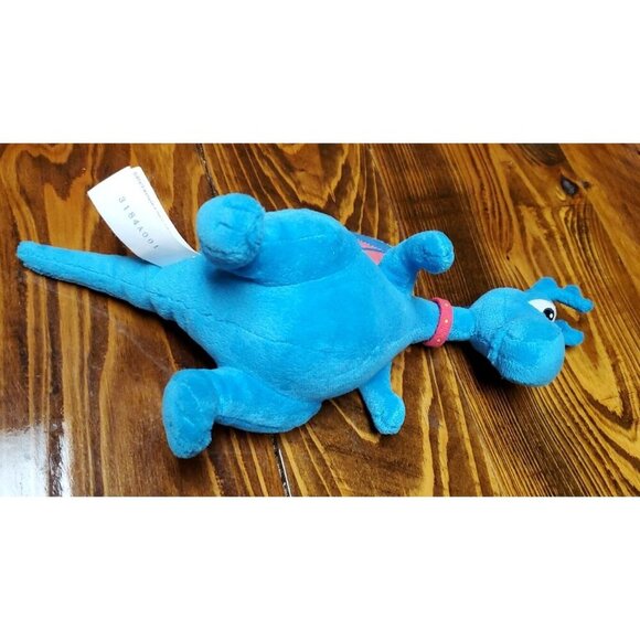 Stuffy Proud Dragon Plush Disney Doc McStuffins Blue Orange Spots Stuffed Small - Picture 7 of 9
